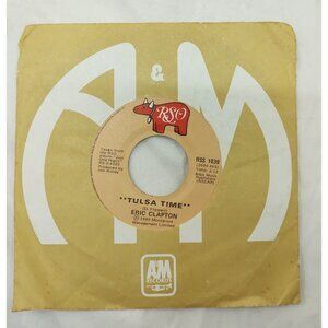 Eric Clapton - Tulsa Time (Live) RSO Records 7" 45 RPM RSS 1039 1980